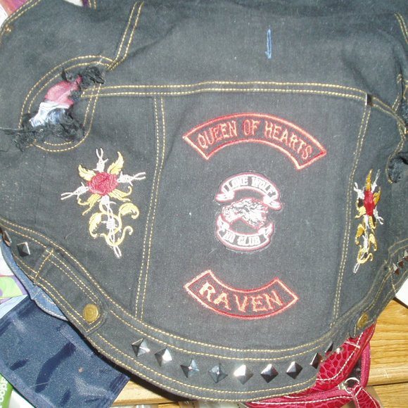 Pethaus Denim Dog Jacket "Lady Rider" and Bandana - Picture 3 of 7